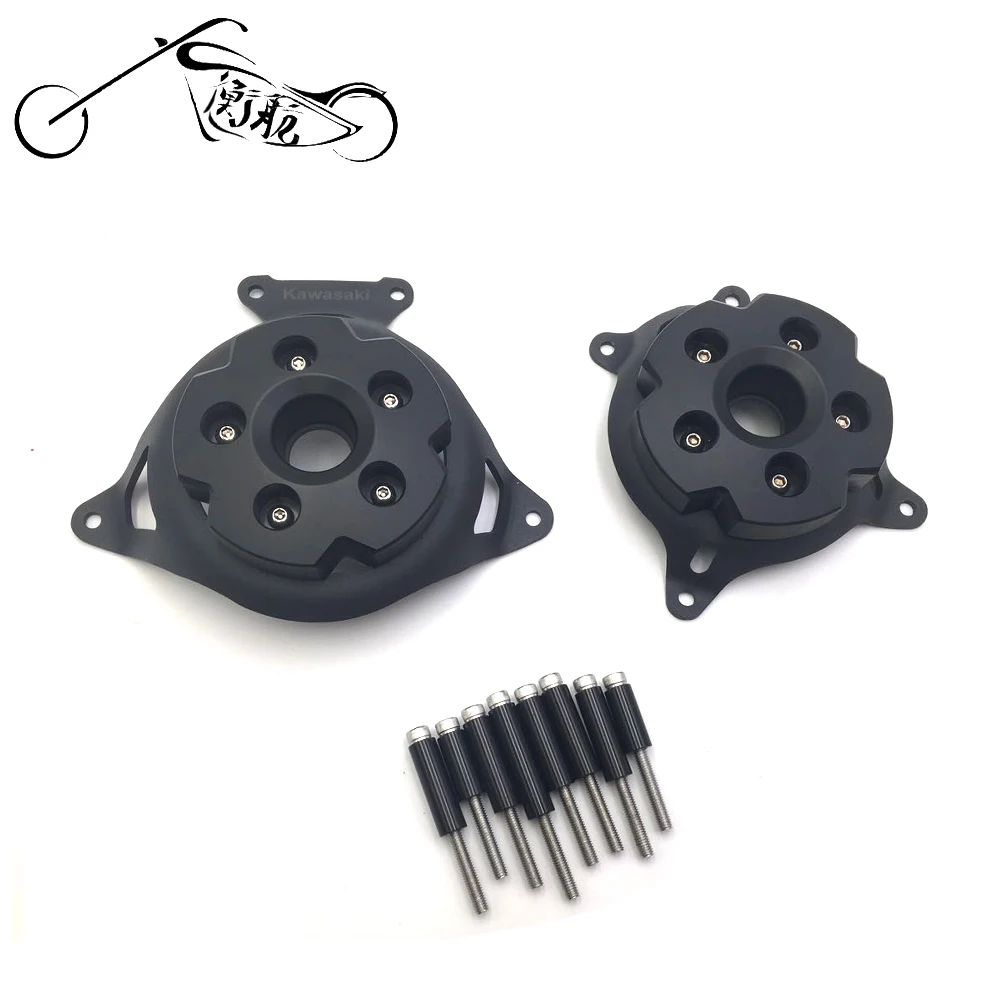 

For KAWASAKI Z800 2013 2014 2015 2016 Motorcycle Engine Stator Cover Engine Protective Cover Left & Right Side Protector