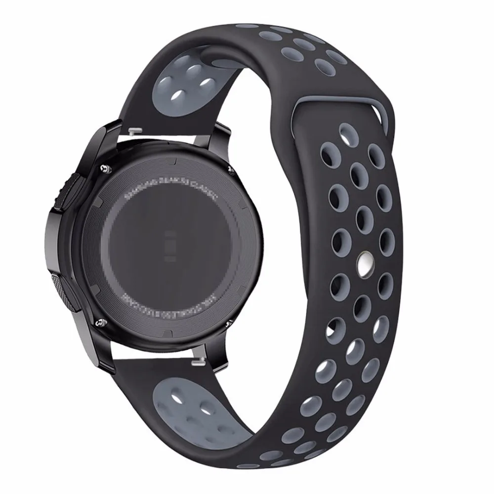 Huami Amazfit Stratos 2 Смарт-часы ремешок дышащие силиконовые полосы браслет ремень для xiaomi Huami Amazfit GTR 47 мм/gear s3 полосы