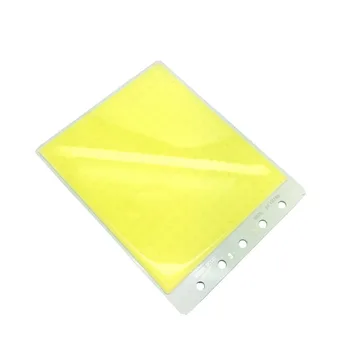 

NEW 2mm thickness 50W 224led chip Strip FLIP COB LED panel light L140X110MM 5000LM cob LED TUBE Camping Lamp Flood light