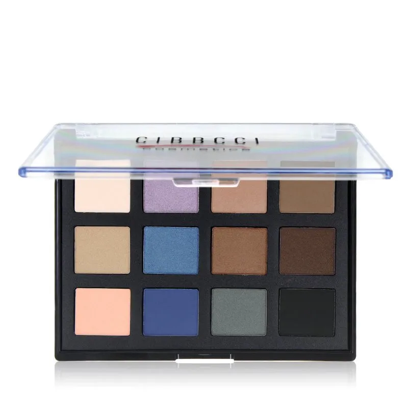 CIBBCCI-Matte-Shimmer-12-Kleur-Oogschaduw-Palet-Make-Natural-Blijvende-Oogschaduw-Palet-Ogen-Mineralen-Make