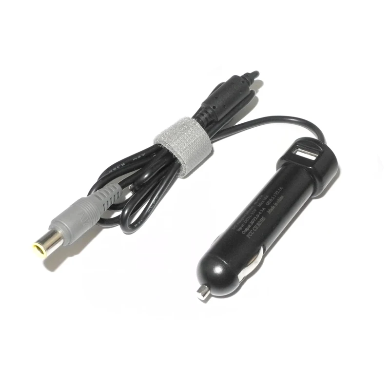 lenovo 90w car charger with USB