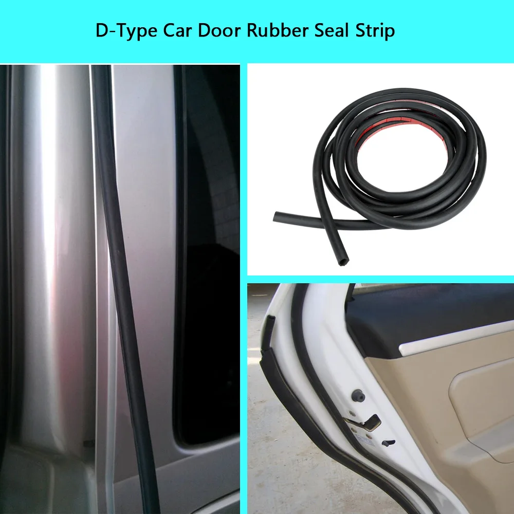 Professional 4M D Type Car Truck Motor Van Boat Door Rubber Seal