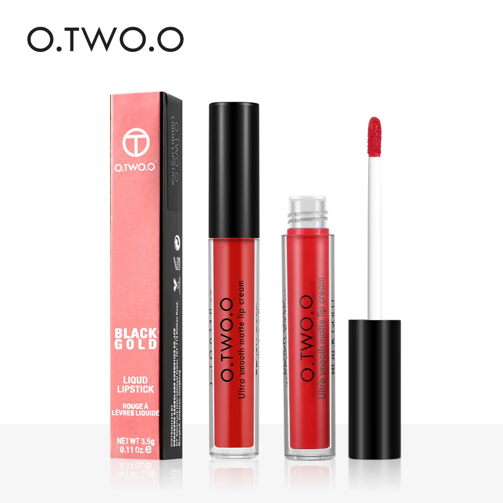 O.TWO.O Matte Lip Gloss Makeup 24 Hours Long Lasting Highly Pigmented
