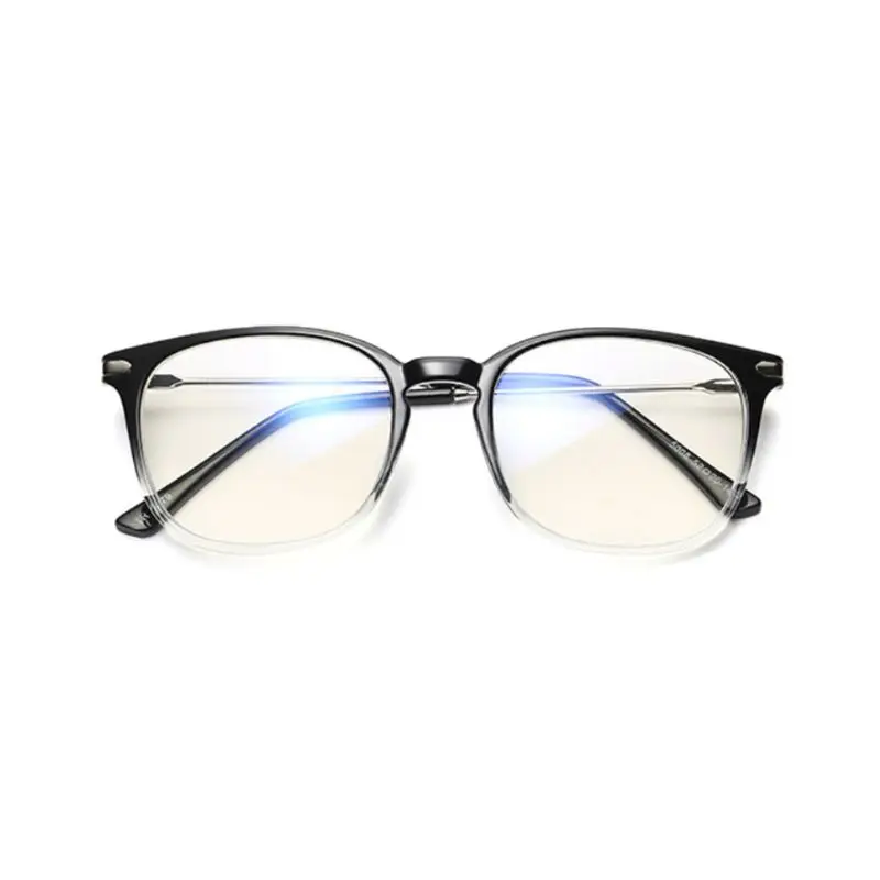 Новые анти-синие оптические очки для мужчин и женщин, модная Ретро оправа, анти-радиационные плоские зеркальные очки