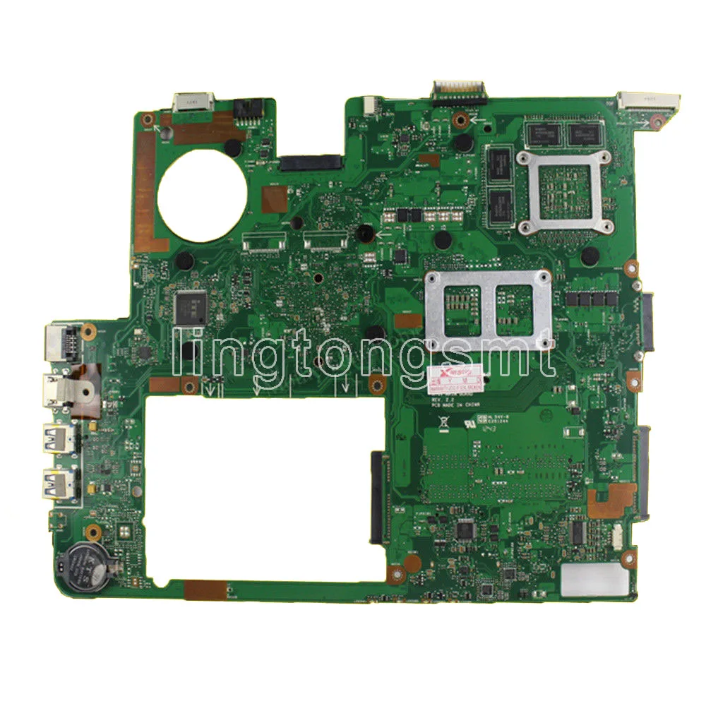 GT630M/GT635M 2 Гб N76V материнская плата для ноутбука For Asus N76VJ N76VB N76VZ N76VM REV: USB 3 0 полностью