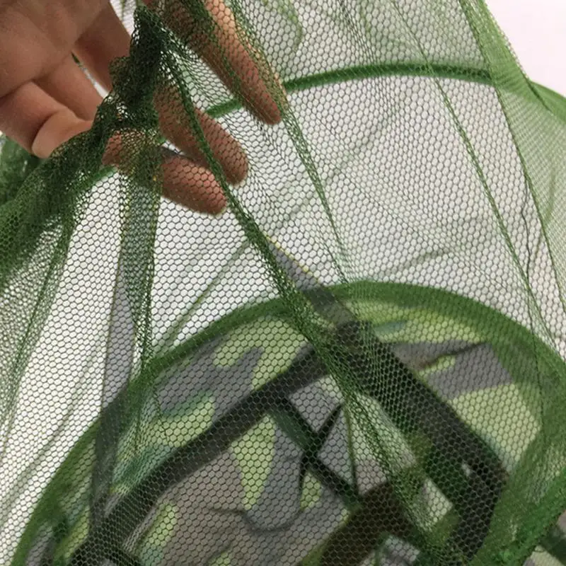 Camouflage Anti Mosquito Fishing Hat With Net Mesh  (26)