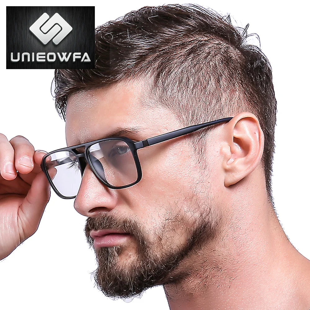 Najtaniej Jasne przezroczyste okulary dla mężczyzn ramki optyczne okulary ramki TR90 okulary korekcyjne klasy krótkowzroczność ramki okularów