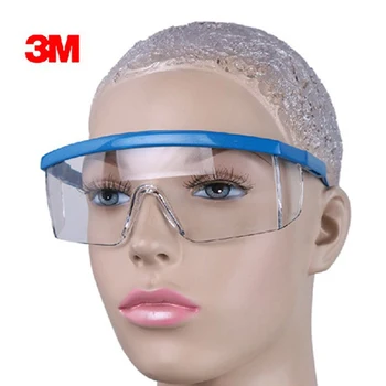 3M 1711AF Safety Glasses Goggles Anti-wind Anti sand Anti Fog Anti Dust Resistant Transparent Glasses protective eyewear