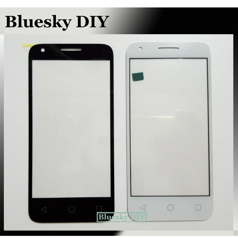 Новинка черный/белый для Alcatel One Touch 5019 5019A 5019X 5019D Pixi 3 4 5 переднее внешнее стекло