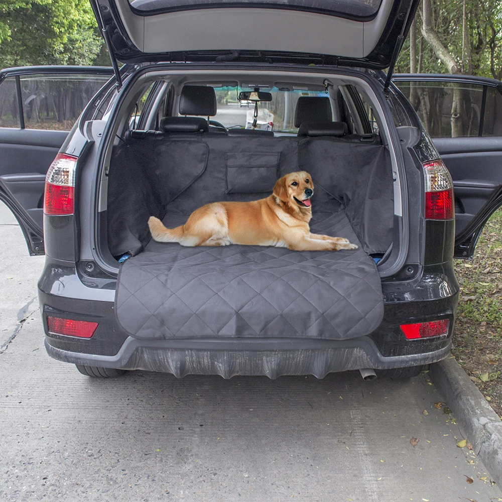 Non slip Waterproof Dog Cargo Liner Safety Hammock Pet Car Back Seat