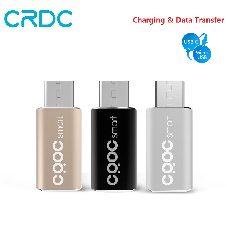 

CRDC USB Type C Adapter OTG Cable USB C to Micro USB Converter for Macbook Samsung Galaxy s8 s9 Huawei p20 pro Type-C Adapter