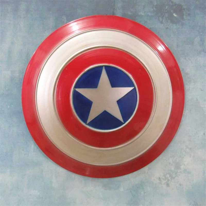Halloween Cosplay Captain America Frank Castle Industrial Windshield Shield Vintage Wall Bar Decoration Men and Women Applicable
