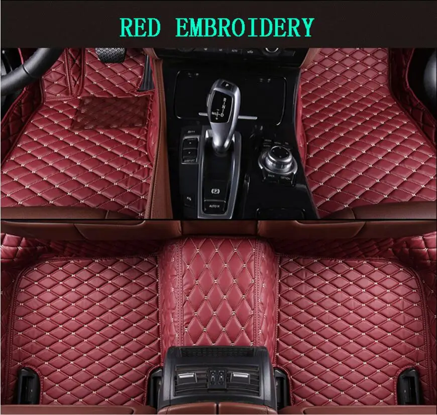 

JINGHANG Auto Floor Mats For Toyota RAV4 RAV 4 2009 -2013 Foot Carpets Car Step High Quality Brand New Embroidery Leather Mats