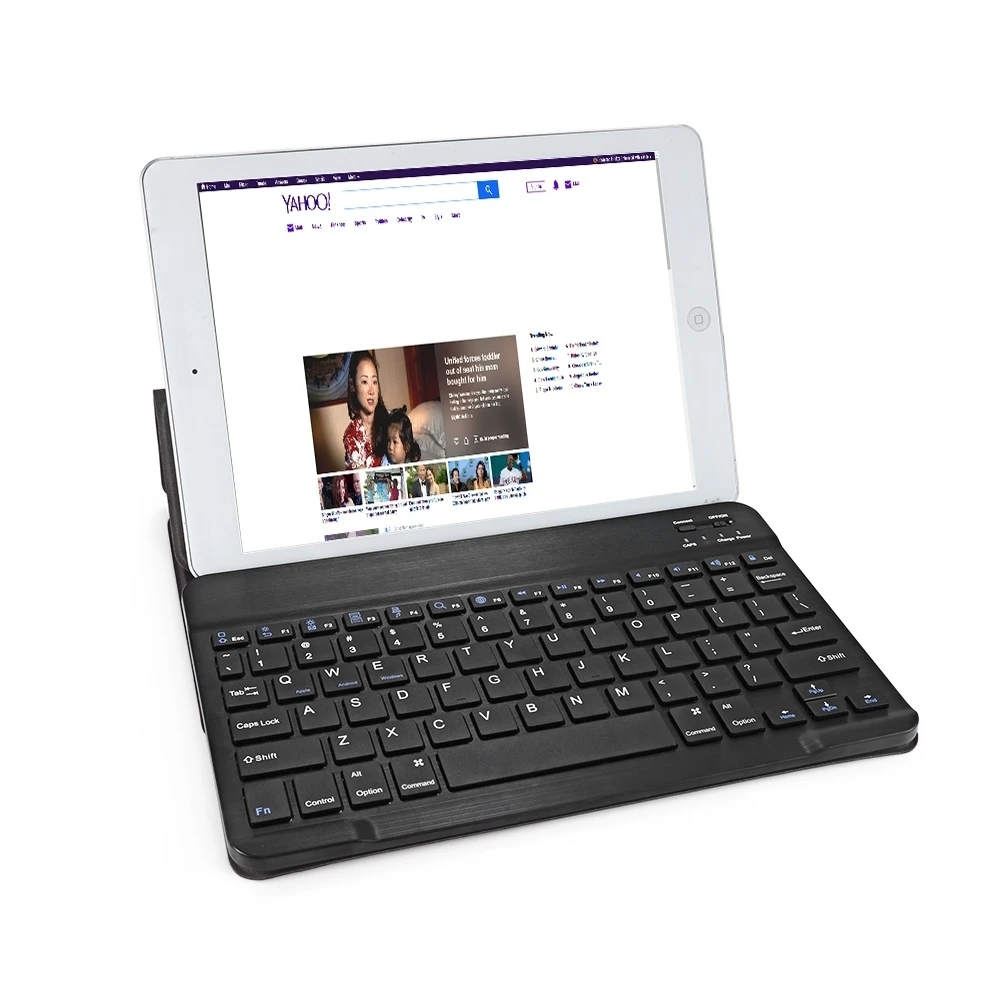 

Ultra Slim Portable Wireless Bluetooth 3.0 Keyboard 7 / 9.7 Inch with Cover for Android Windows iOS Mac Tablet PC TV Box
