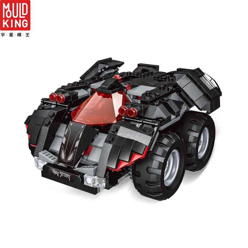

MOULD KING 13020 13030 RC Car Racing Bat Story Batmobile Remote Control Building Blocks Legoing Technic 76112 Toys Gift Bricks