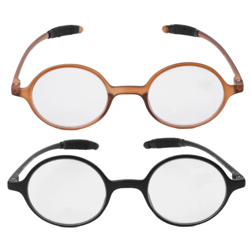 

Lightweight TR90 Round Reading Glasses Resin Presbyopia Eyeglasses +1.0~+4.0