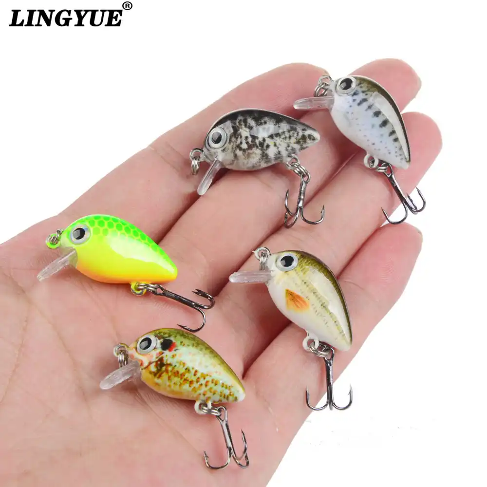 5PCS//Box Crankbait 4.5cm//4g Minnow Fishing Lures Hook Tackle Hard Bait Wobbler