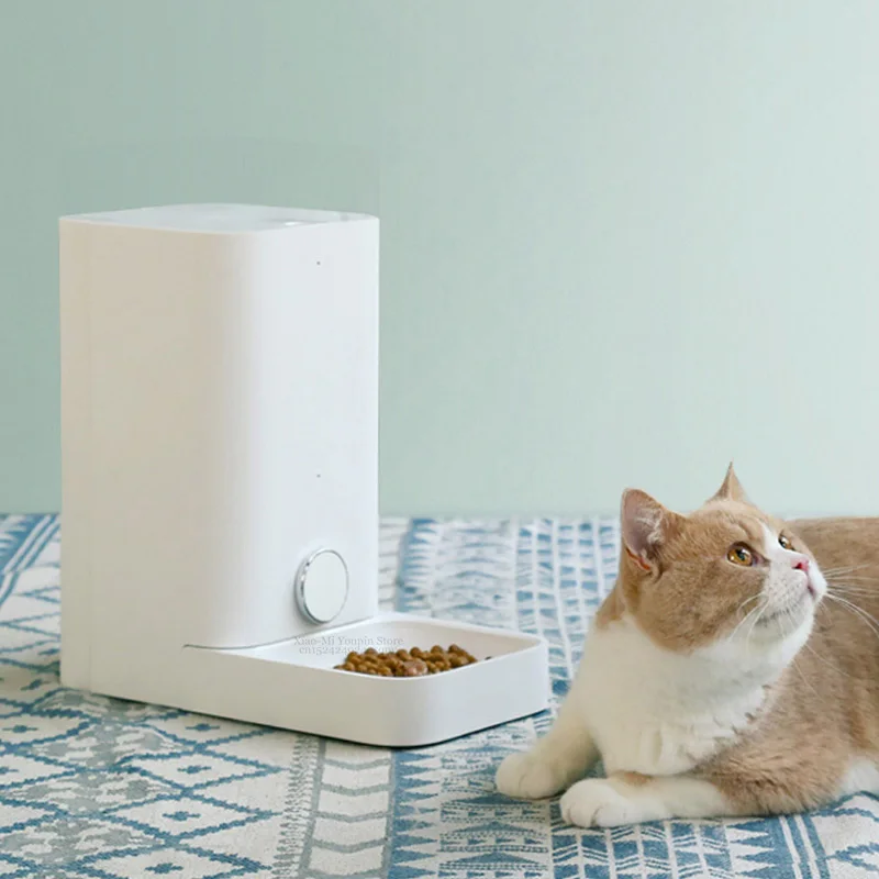 Умная кормушка для кошек Youpin PETKIT автоматическая миска домашних животных никогда