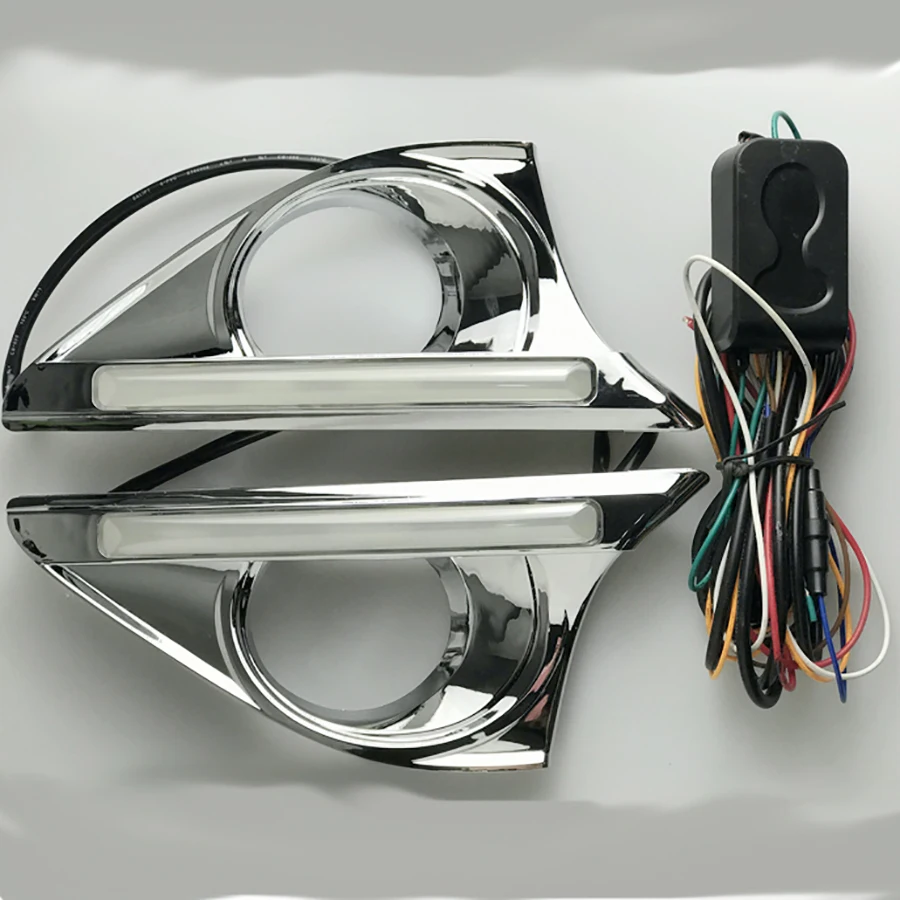 Новый DRL Противотуманные Фары Светильник для Toyota camry 2012 2013 2014 Aurion хорошее качество