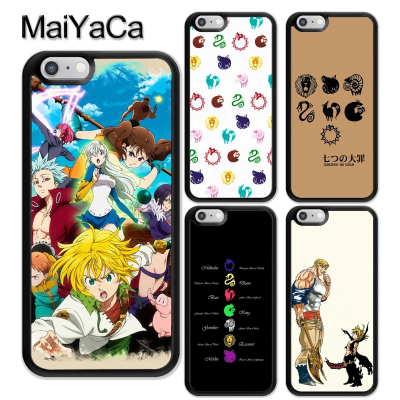 

MaiYaCa Anime Seven Deadly Sins Printed Soft TPU Coque Skin Phone Case For iPhone X XR XS Max 6 6S 7 8 Plus 5 5S SE Cover