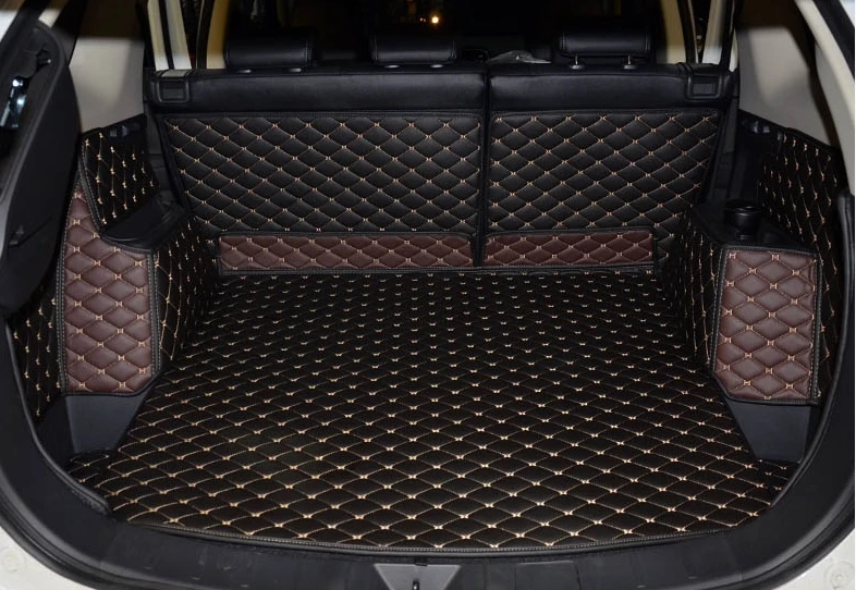 Best quality! Special trunk mats for Mitsubishi Outlander 5 seats 2018