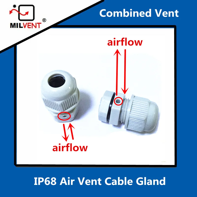 

air vent cable gland immersion valve Vent plug for led light flexible gooseneck wall lamp
