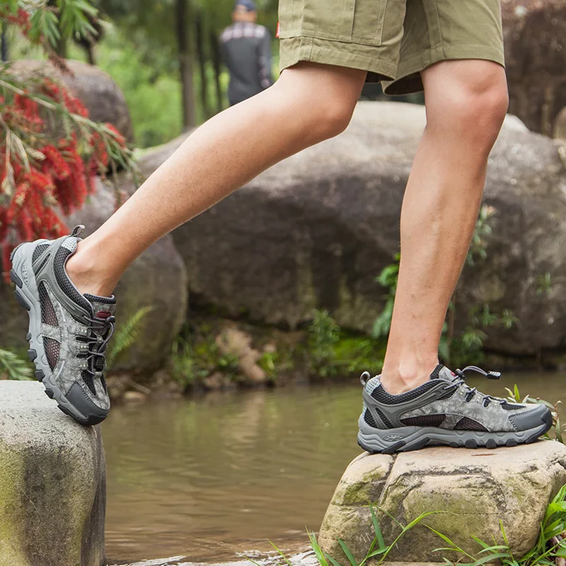 RUIFF/Летняя обувь для верховой езды; нескользящая походная обувь; легкая дышащая удобная спортивная обувь с сеткой