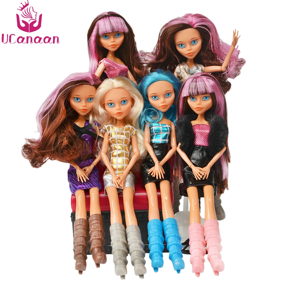 UCanaan 1 PC Fashion Monster Doll High Quality Moving joint Body for barbie doll accessories doll reborn baby toys gift for girl UCanaan 1 PC Fashion Monster Doll High Quality Moving joint Body for barbie doll accessories doll reborn baby toys gift for girl