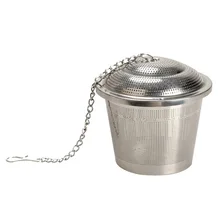 Paslanmaz çelik çay süzgeci s demlik Diam 4.5cm Mesh bitkisel topu demlik filtre çay süzgeci çay aracı aksesuarları