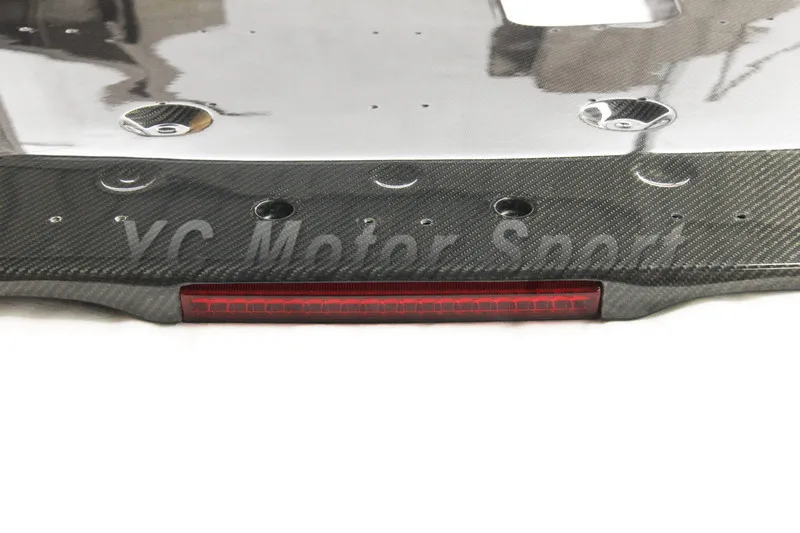2011-2015 Nissan R35 GTR Nismo Style Rear Diffuser Underboard with Fog Lamp CF (3)