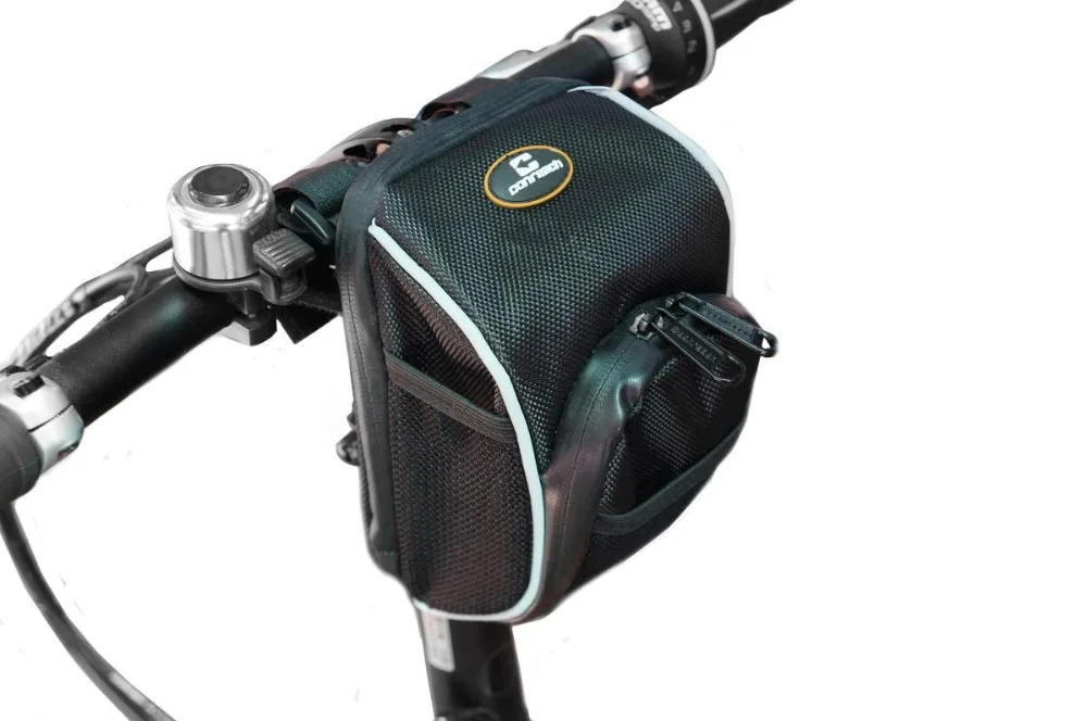 Conreach Folding Bike Front Headtube Handlebar Waterproof Pouch Bag