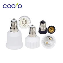 Лампы конвертер E14 к E12/B22/GU10 Лампа Цоколь База Винт свет держатель для светодиодный лампы кукурузы расширение адаптер