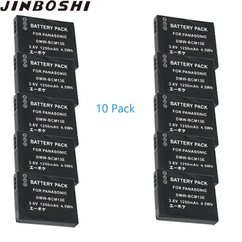 

10X 1250mAh DMW-BCM13 BCM13E Rechargeable Li-ion Battery Pack Camera Batteries for Panasonic DMW BCM13E DMW-BCM13GK DMW-BCM13PP