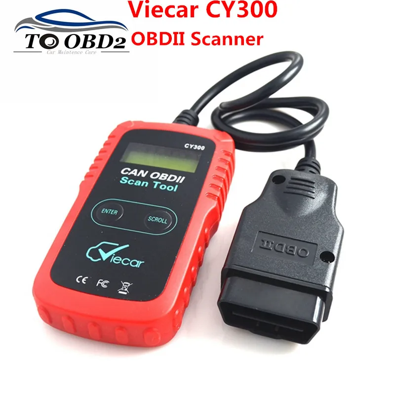 

New Arrival OBD2 Diagnostic Code Reader Viecar CY300 OBDII Scanner Tool super Multifunction Device Support All 9 OBD Protocols