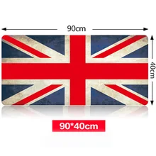Große Größe 900*400*3 MM Union Jack Geschwindigkeit Spiel Mauspad Matte Laptop Gaming Mousepad