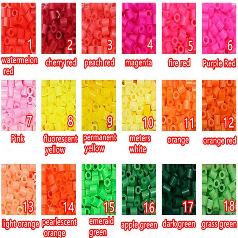 DIY perler бусины экологические головоломки pieces puzzle beans креативные Горячие