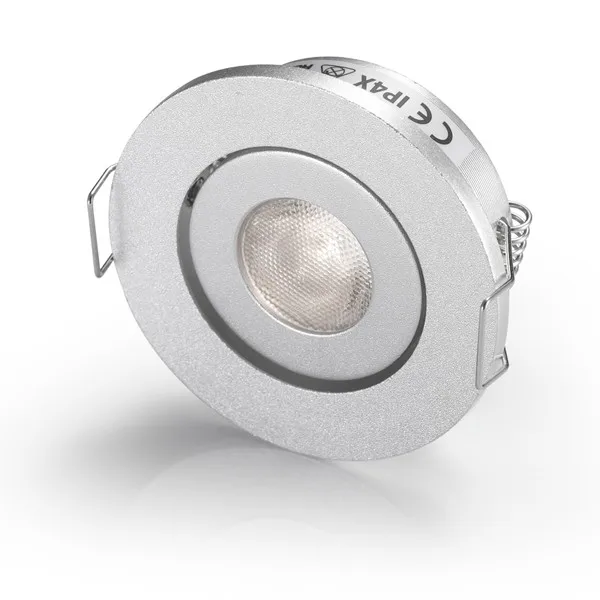 3 Вт Светодиодный светильник под шкаф светодиодный светильник s встраиваемый маленький потолочный светильник мини светодиодный светильник диаметром 52 мм включает DC12/AC230V драйвер