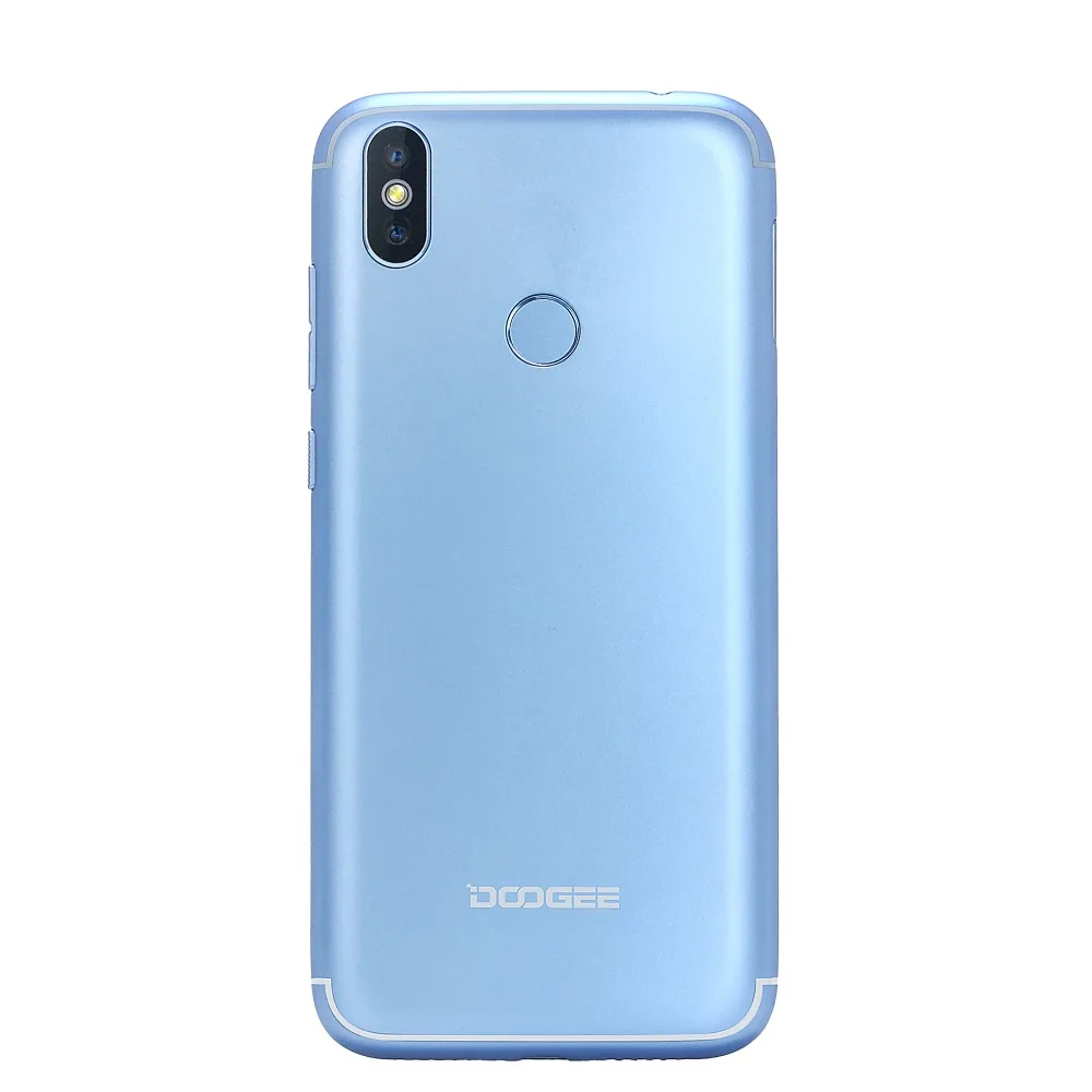 DOOGEE BL5500 Lite Android 8,1 мобильный телефон 5500mAh 6,1" 19:9 u-образный экран MTK6739W 4G смартфон 2 ГБ+ 16 Гб 13 МП отпечаток пальца