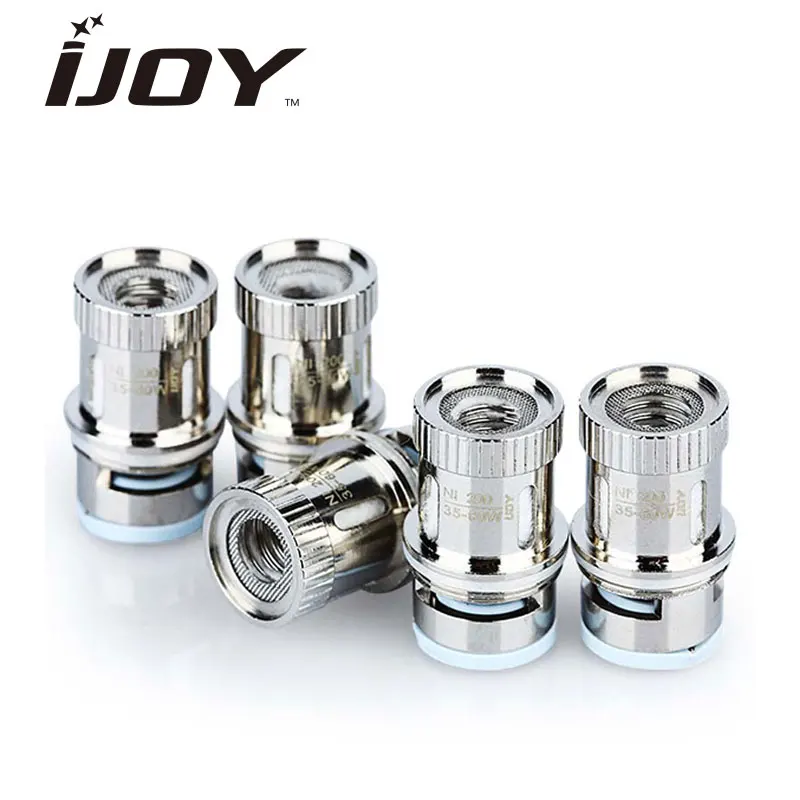 Оригинальный 5 шт. IJOY жнец плюс замена катушки 0.4ohm nicr/0.15ohm Ni200 e-сигареты VAPE core головка для жнец плюс танк kit