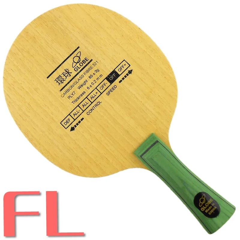 Глобус 521 настольный теннис/PingPong лезвие - Цвет: FL  long handle