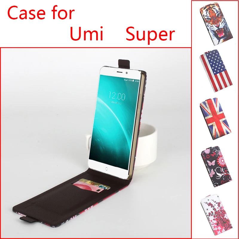 

Lingmao Brand for UMI Super Mobile Phone Cases Genuine Leather Case for UMI Super Wallet Stand With Card Slot Cover