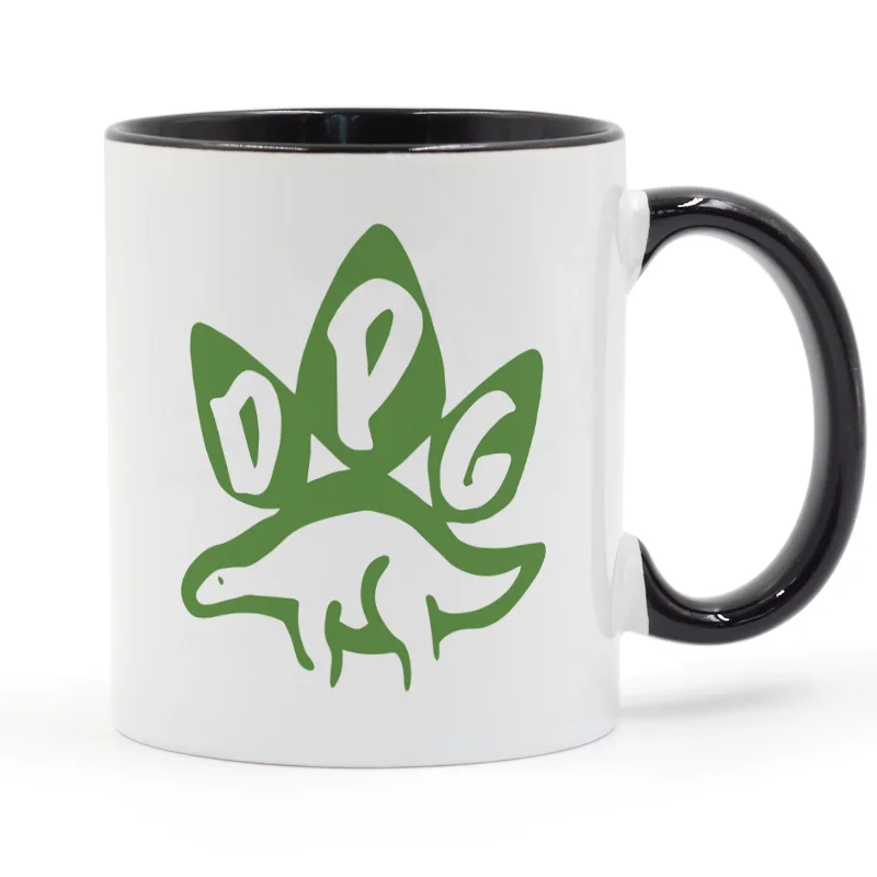 

Dinosaur Protection Group - Jurassic World Coffee Mug Ceramic Cup Color Handle Colour Inside Gifts 11oz GA1097