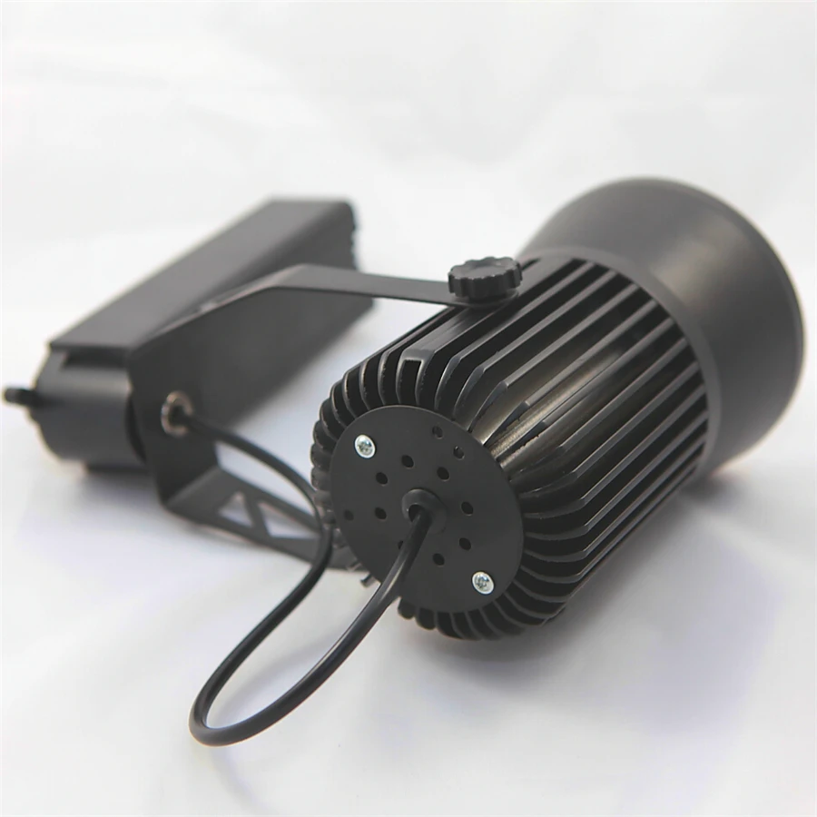 Faixa de Luz Luzes para Sapatos de Pano Pode Escurecido 30 w Cob Led Ac85-265v Ferroviário Lâmpadas Recesso Lojas Frete Grátis 6 Pçs Ser 4 Cheap Iluminação do percurso