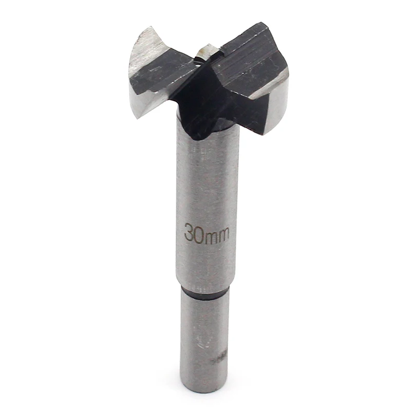 TOOLSTAR Forstner - Broca Para Carpintería, 35 Mm, 8 Mm, Con Bisagra De Vástago Redondo Con Profundidad De Perforación Ajustable (15 Mm-45 Mm