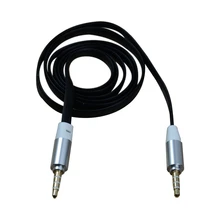 EDT-3.5mm Car Jack M to M Extend Stereo Audio AUX Cable Cord Black