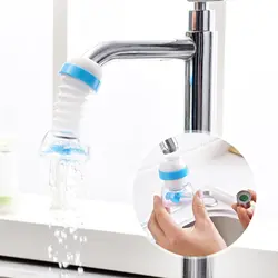 Детские Ванная комната воды заставки 360 градусов Поворотный кран Extender Baby Shower младенческой Ручная стирка устройства новорожденных ванны