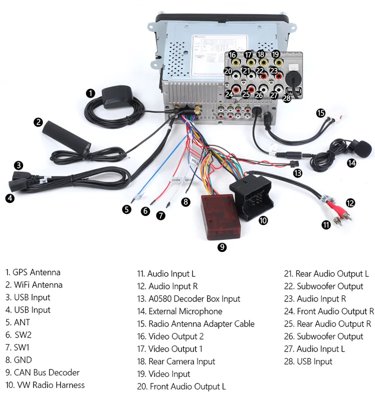 Cheap Android 8.0 Oreo OS 8" Car DVD Multimedia GPS Radio for Volkswagen Amarok 2010-2015 & Tiguan 2007-2015 & Sagitar 2005-2015 11