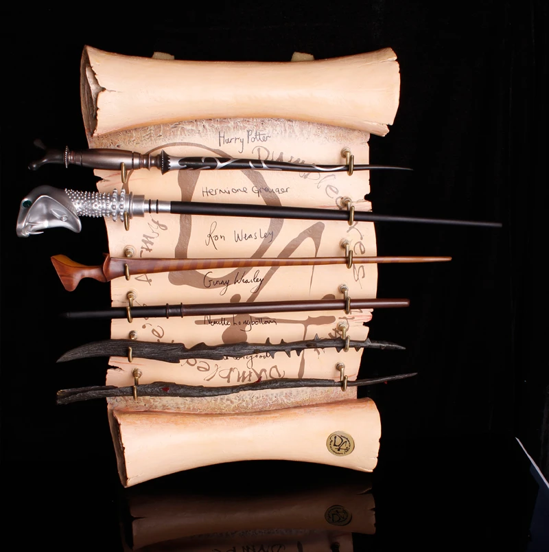 21 Styles Metal Core Harri Potter Magic Wand Ollivander Store the Elder