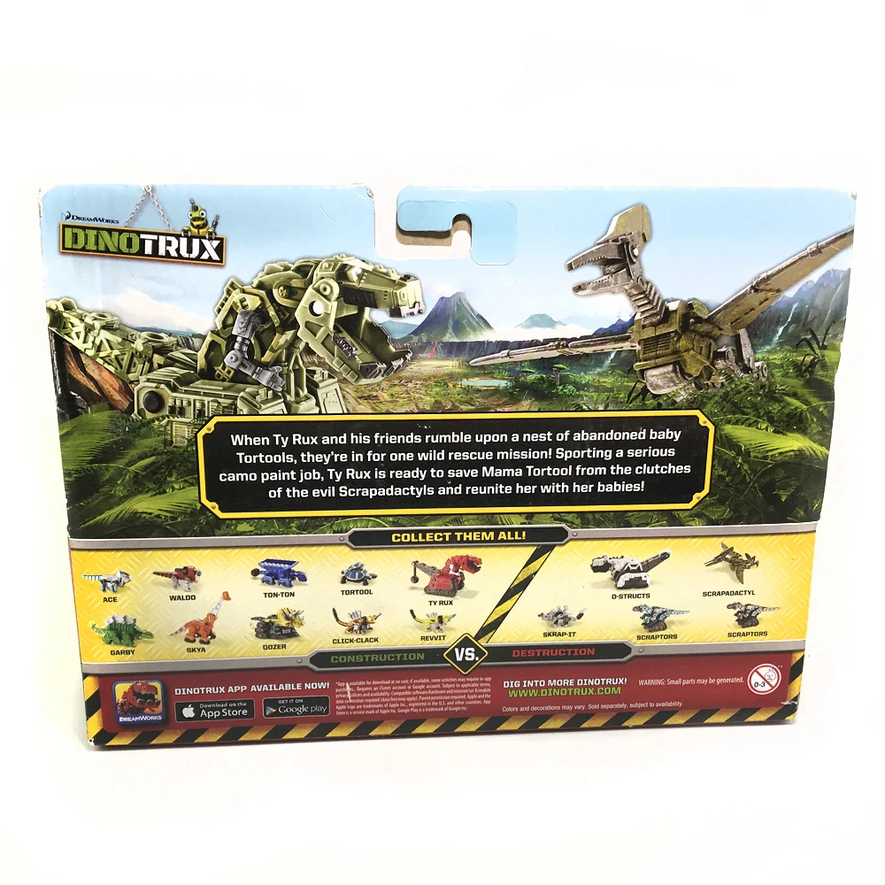 Динозавр Dinotrux грузовик съемный динозавр игрушечный автомобиль мини модели новые