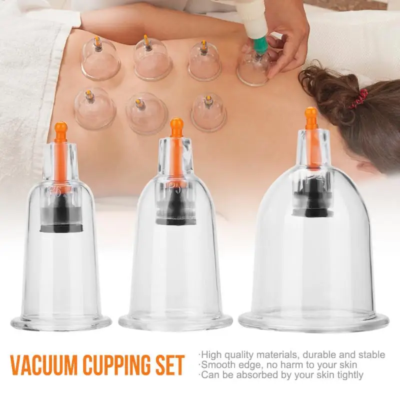 12PCs U-shape Body Suction Cups Chinese Vacuum Cupping Set Body Lymph Drainage Massage Slimming Cupping Therapy Acupuncture Kits 12PCs U-shape Body Suction Cups Chinese Vacuum Cupping Set Body Lymph Drainage Massage Slimming Cupping Therapy Acupuncture Kits